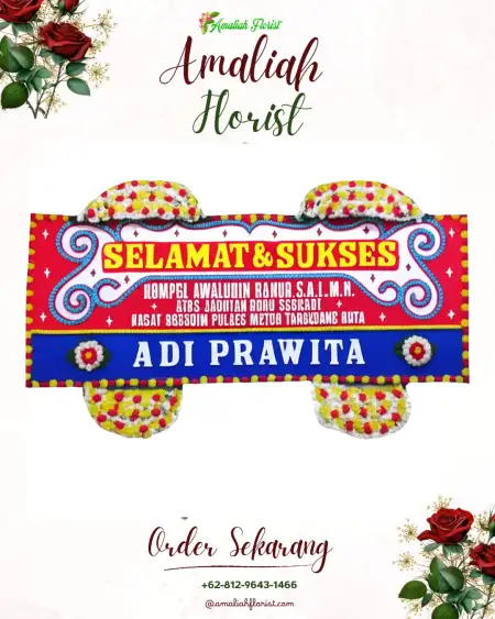 Papan Bunga Ucapan Selamat Cangkrepkidul